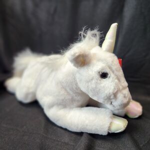 FAO Schwarz Adopt a Pets Enchanted White Sparkle Unicorn w/Adoption Papers NEW